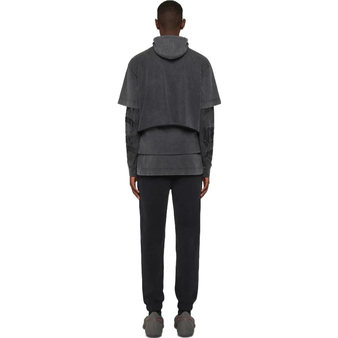 Shop ジバンシィ FW22 ロゴ スリムフィット ジョガーパンツ メンズ ブラック BM514M3Y7M-011