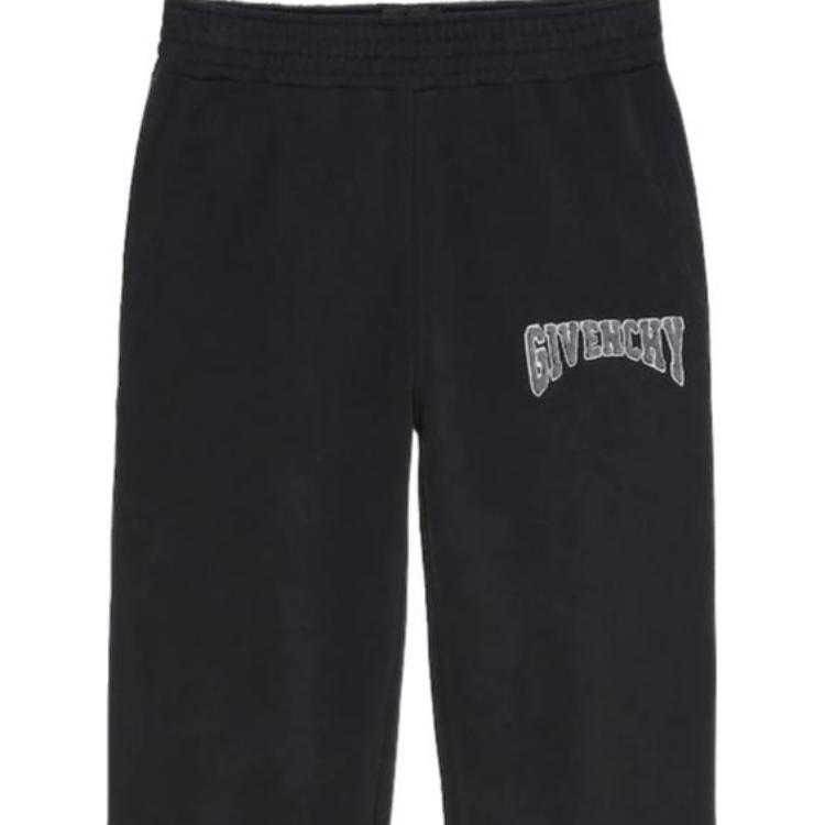 Purchase ジバンシィ FW22 ロゴ スリムフィット ジョガーパンツ メンズ ブラック BM514M3Y7M-011