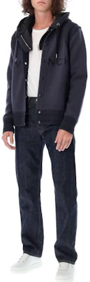 Givenchy 2022秋冬海军蓝字母图案拉链夹克毛衣 BM00R64YAD-410 Shop Givenchy 2022秋冬海军蓝字母图案拉链夹克毛衣 BM00R64YAD-410