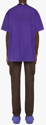 지방시 FW22 퍼플 레터 그래픽 크루넥 반팔 티셔츠. BM716N3Y7T-500 Shop 지방시 FW22 퍼플 레터 그래픽 크루넥 반팔 티셔츠. BM716N3Y7T-500