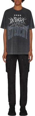Pantalones Cargo Negros Hombre Givenchy FW22 Bolsillo Grande Corte Entallado BM514S13MP-025 Lookbook Pantalones Cargo Negros Hombre Givenchy FW22 Bolsillo Grande Corte Entallado BM514S13MP-025