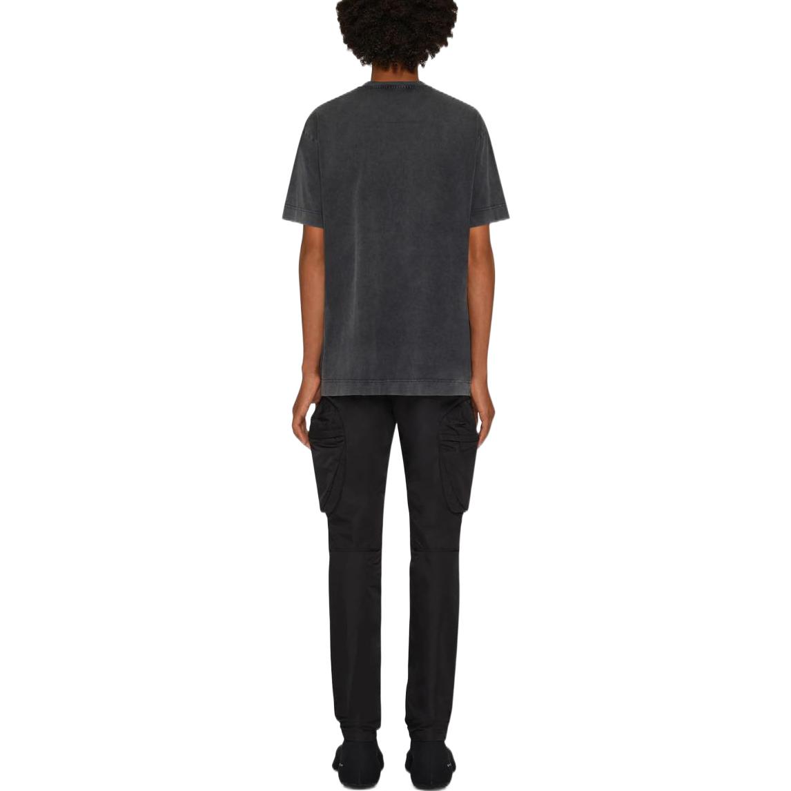 Shop Pantalones Cargo Negros Hombre Givenchy FW22 Bolsillo Grande Corte Entallado BM514S13MP-025