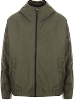 Givenchy FW22 Solid Color Zip-Up Hoodie Jacket Green BM00YY147N-305 Givenchy FW22 Solid Color Zip-Up Hoodie Jacket Green BM00YY147N-305