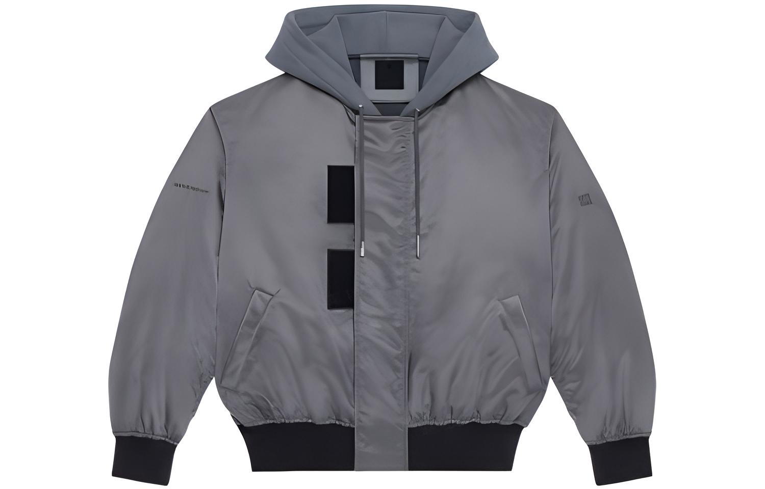 Givenchy FW22 Tri-Color Hooded Jacket Steel Blue () BM00U012J6-495