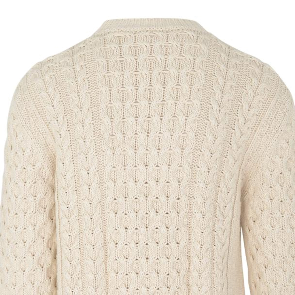 Sizing GIVENCHY FW23 Beige Crewneck Pullover Sweater Lengan Panjang. BM90Q24YGJ-156