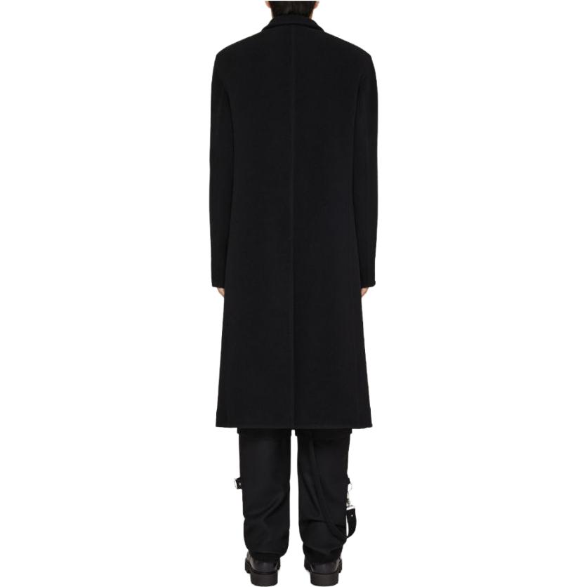 GIVENCHY FW23  Black Solid Color Long Sleeve Mid-Length Coat BMC07S12ZE-001 圖 4