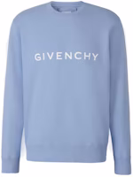 GIVENCHY FW23 Blue Sweatshirt with Solid Logo Letter Print. BMJ0HA3YAC-452 GIVENCHY FW23 Blue Sweatshirt with Solid Logo Letter Print. BMJ0HA3YAC-452