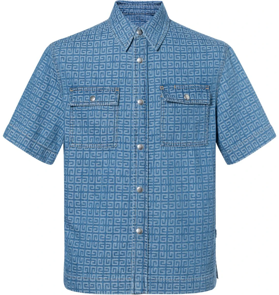 givenchy-fw-23-fitted-logo-polo-short-sleeve-shirt-blue-bm-60-wz-50-p9-452