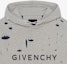Details for Givenchy FW23 灰色拼接字母印花做舊連帽衫 BMJ0JE3YK1-063