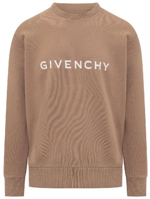 紀梵希 FW23 字母印花米色圓領長袖上衣. BMJ0HA3YAC-280 Order 紀梵希 FW23 字母印花米色圓領長袖上衣. BMJ0HA3YAC-280