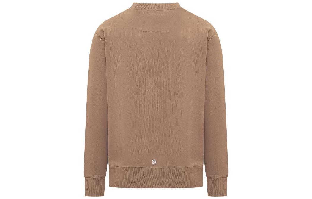 Lookbook 紀梵希 FW23 字母印花米色圓領長袖上衣. BMJ0HA3YAC-280