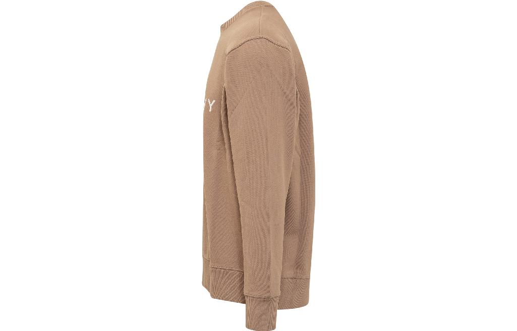 Shop 紀梵希 FW23 字母印花米色圓領長袖上衣. BMJ0HA3YAC-280