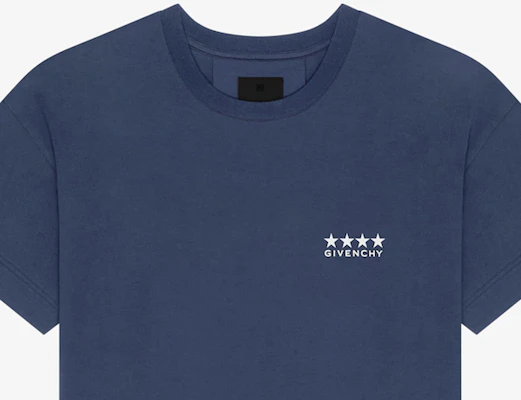 Givenchy FW23 海軍藍 logo 印花圓領T恤 BM71JA3YJ5-402 Details for Givenchy FW23 海軍藍 logo 印花圓領T恤 BM71JA3YJ5-402