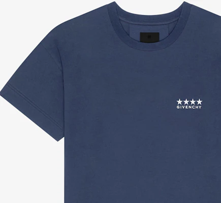 Givenchy FW23 海軍藍 logo 印花圓領T恤 BM71JA3YJ5-402 Sizing Givenchy FW23 海軍藍 logo 印花圓領T恤 BM71JA3YJ5-402