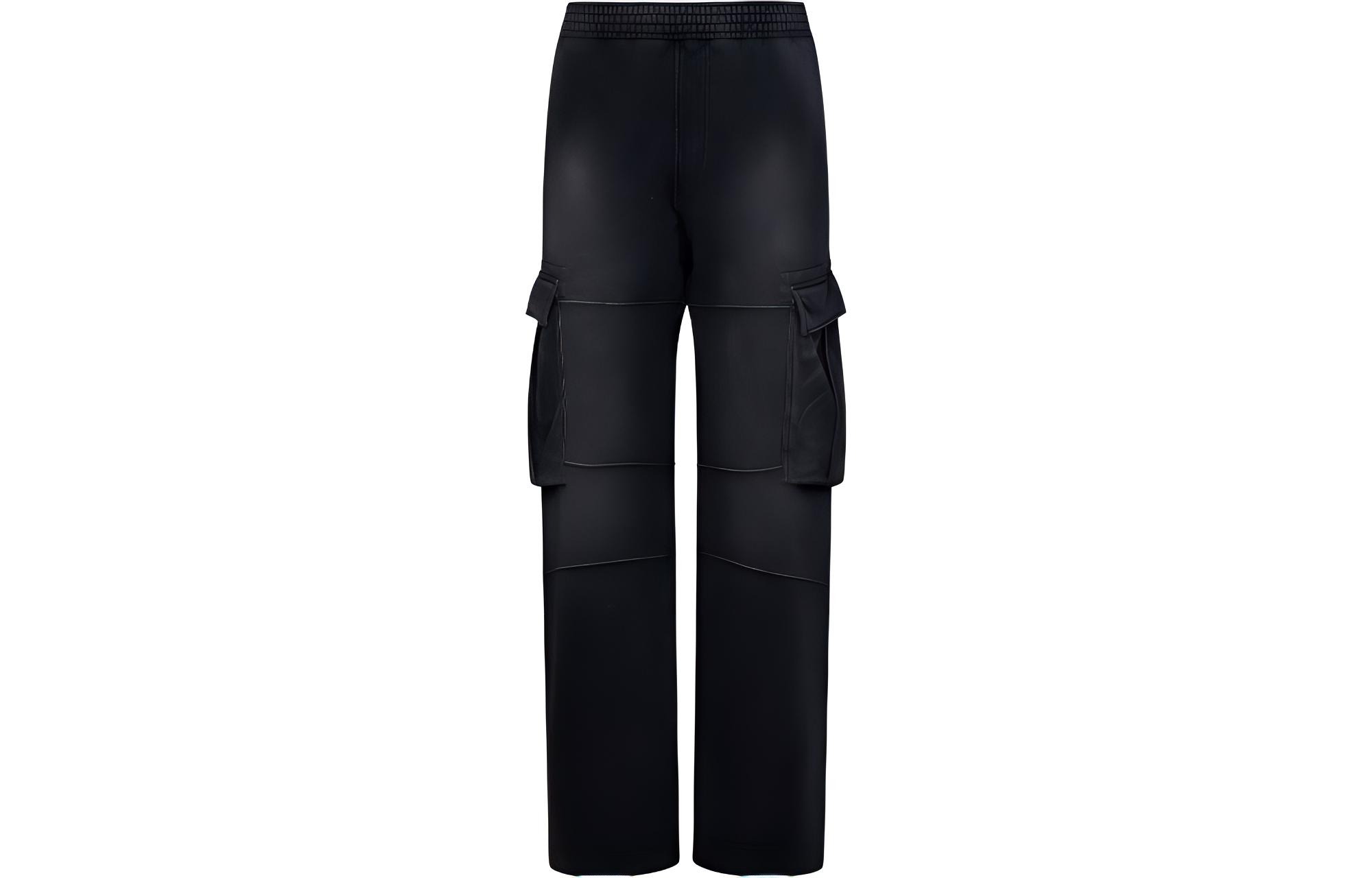 Givenchy FW23  Straight-Leg Cargo Pants Black. BM51C93YG0-001