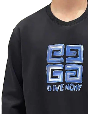 Givenchy FW23 黑色圓領衛衣印有標誌設計 BMJ0HA3YCT-001 Details for Givenchy FW23 黑色圓領衛衣印有標誌設計 BMJ0HA3YCT-001