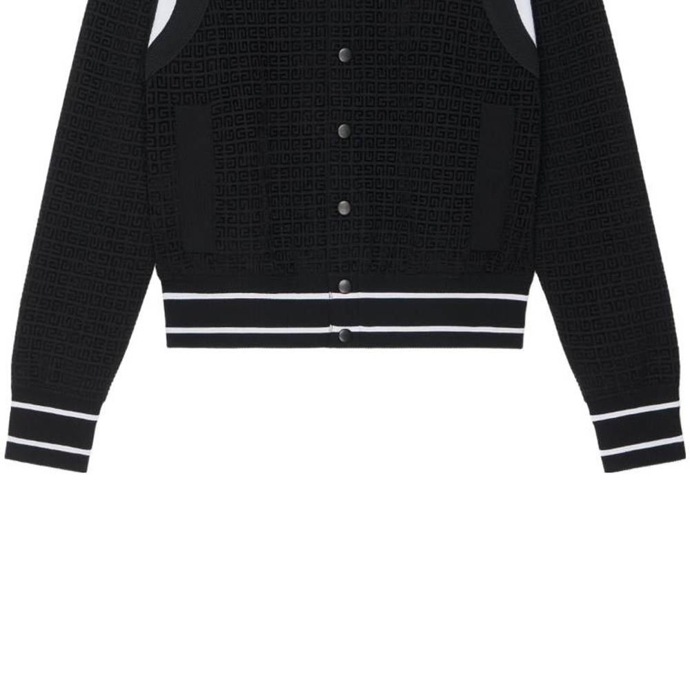 Sizing ジバンシィ FW23 コントラストボタン カジュアルジャケット ブラック BM016B4YH9-001