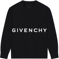 Givenchy FW23 Letter Logo Print Crewneck Sweatshirt Black BMJ0HA3Y8M-001 Givenchy FW23 Letter Logo Print Crewneck Sweatshirt Black BMJ0HA3Y8M-001