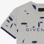 Details for Givenchy FW23 Letter Print Oversized Straight-Cut T-Shirt Grey BM716N3YK1-063