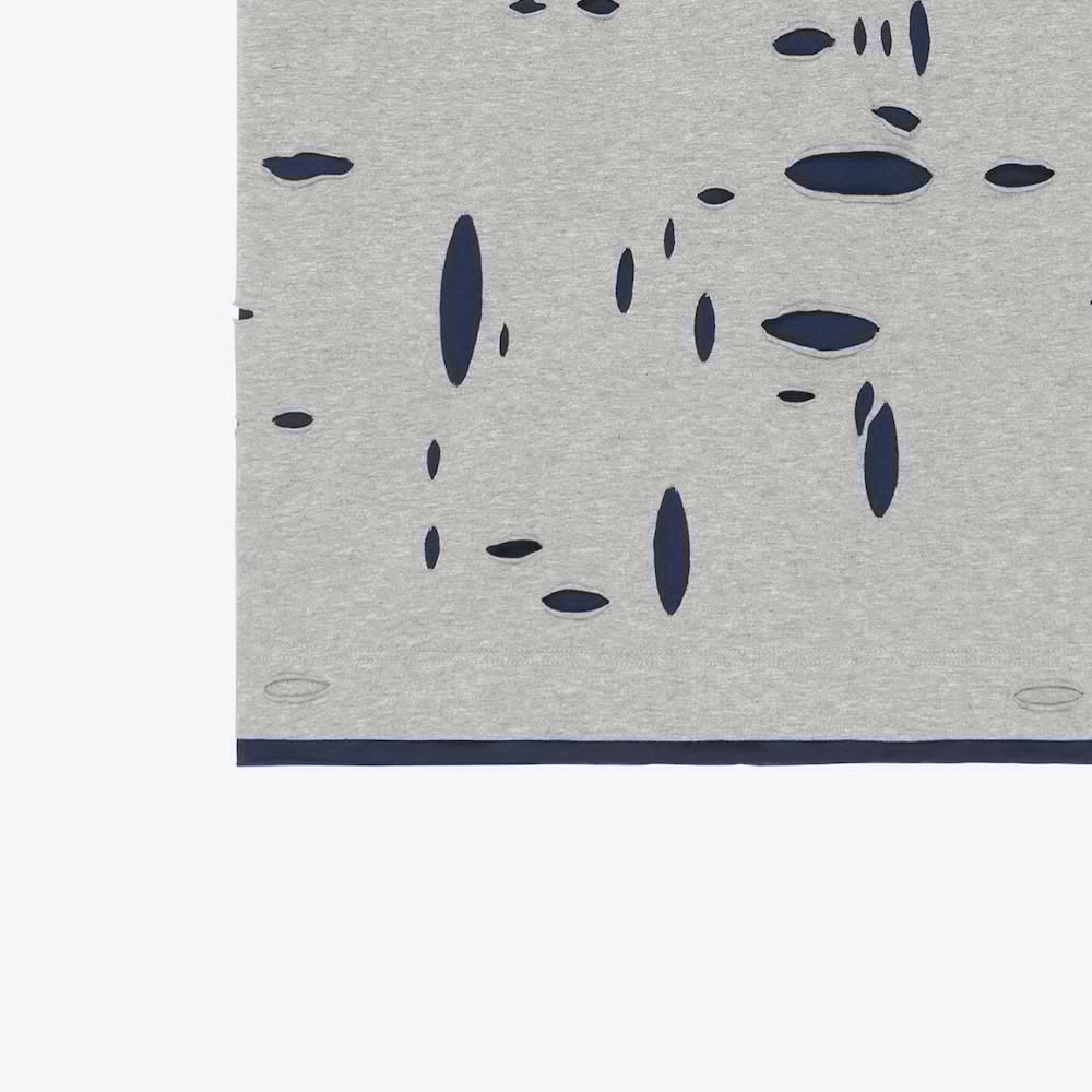 Sizing Givenchy FW23 字母印花灰色寬鬆直筒T恤 BM716N3YK1-063