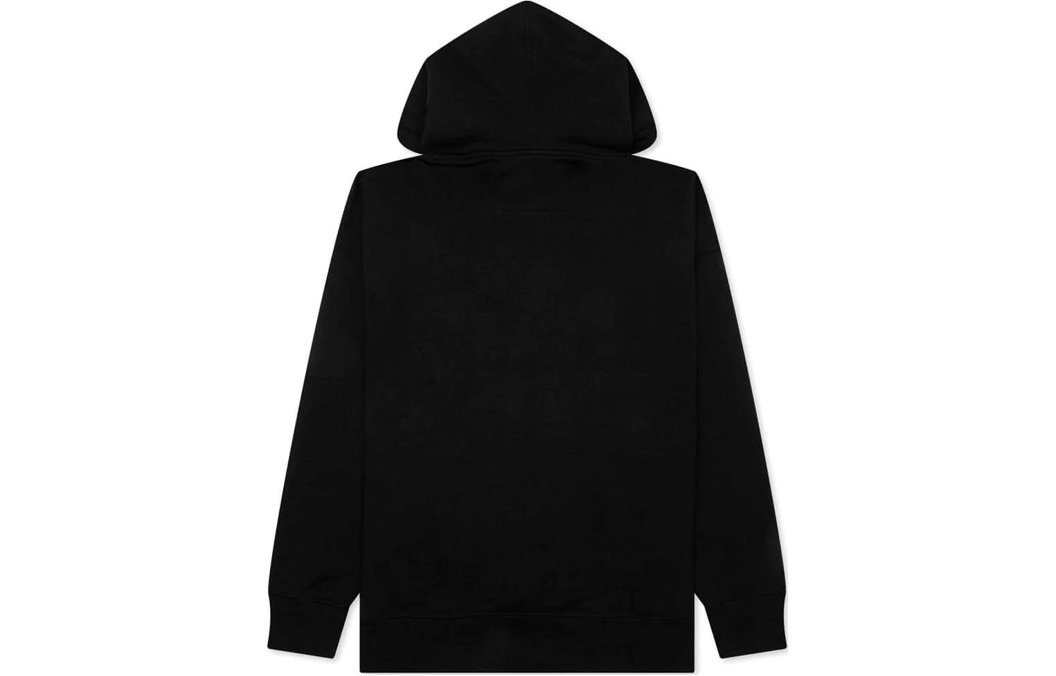 Lookbook 紀梵希 FW23 黑色長袖連帽Logo上衣 BMJ0HC3YEL-001