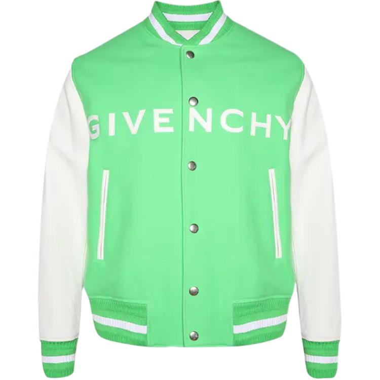 Givenchy FW23 Multicolor Letter Logo Print Long-Sleeve Jacket for Men BM011S6Y16-322