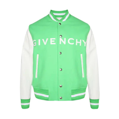 Givenchy FW23 Multicolor Letter Logo Print Long-Sleeve Jacket for Men BM011S6Y16-322