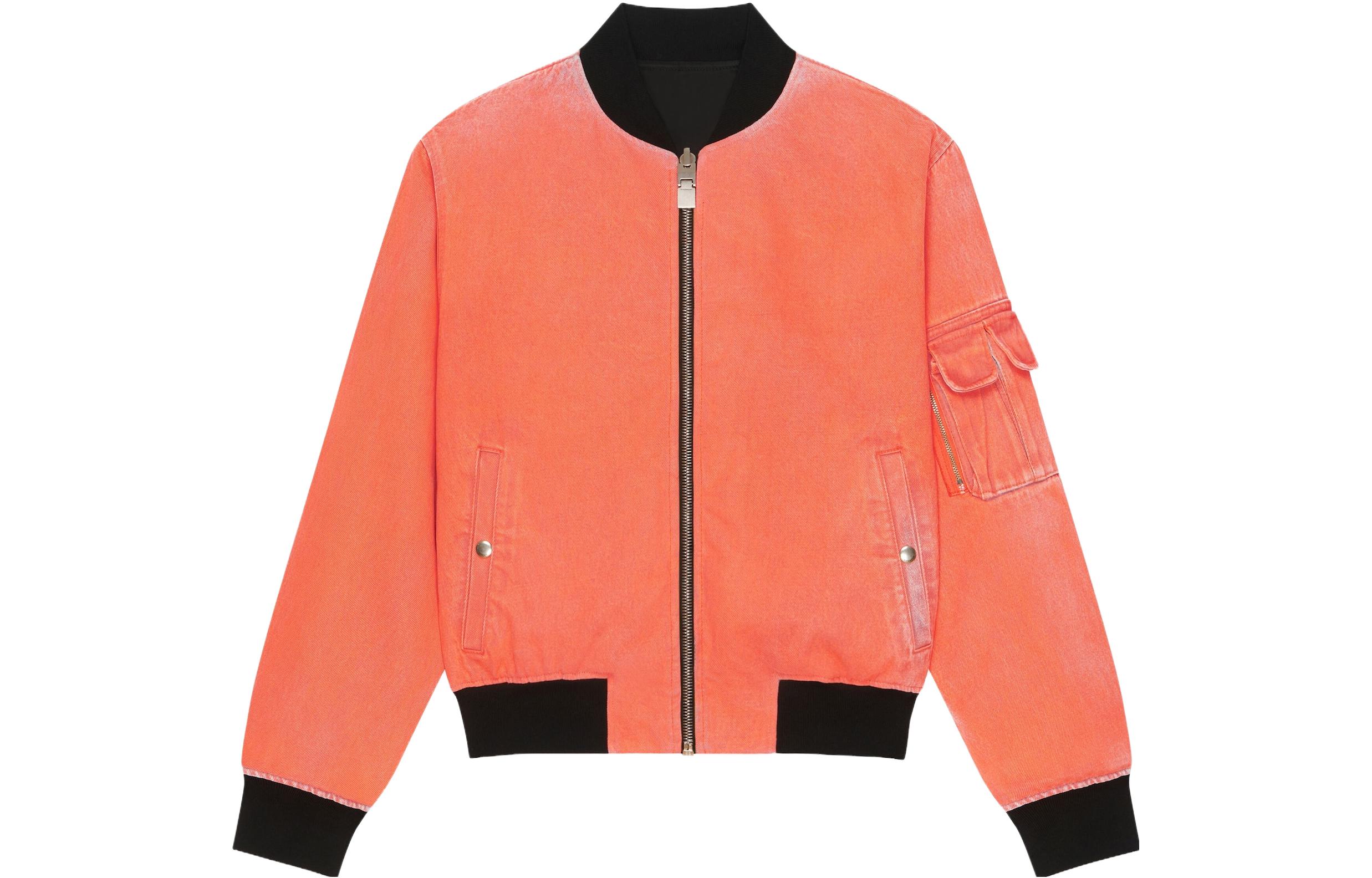 Givenchy FW23 Reversible Bomber Jacket with Back Logo Print for Men BM013B5Y6S-017