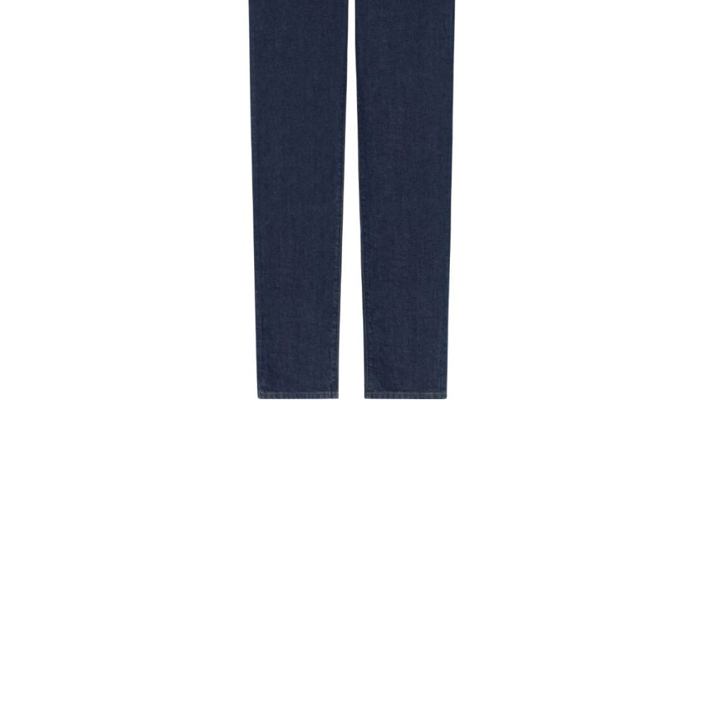 Givenchy FW23 Solid Color Zip Casual Straight Jeans Men Blue BM51DD5Y8X-415 圖 7