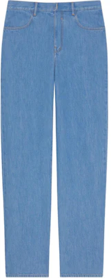 GIVENCHY FW24 Jeans Azul Claro Rectos con Tachuelas y Logo. BM51E35YAQ-452 Order GIVENCHY FW24 Jeans Azul Claro Rectos con Tachuelas y Logo. BM51E35YAQ-452