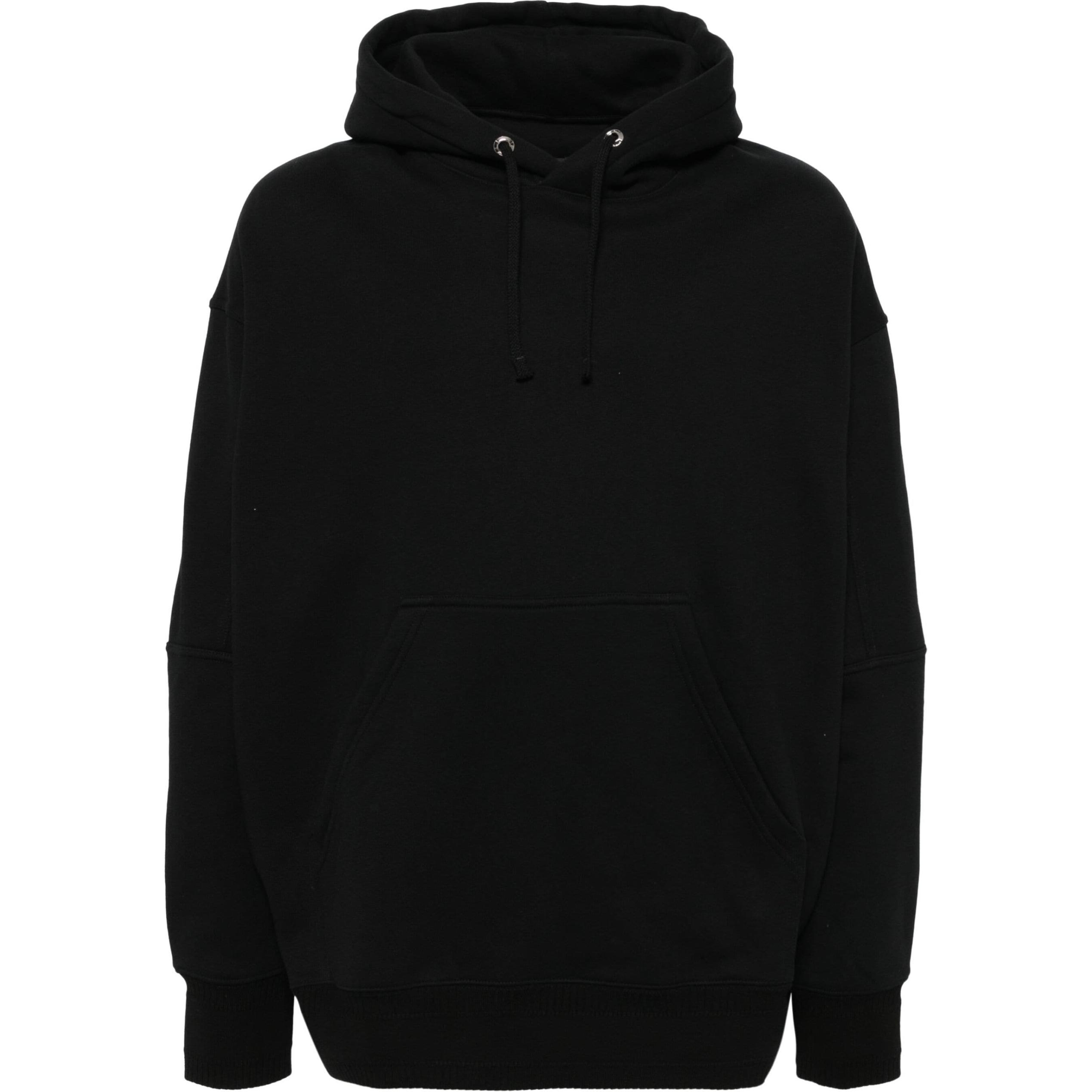 Givenchy FW24 Ribbed Crewneck Hoodie Black - Long Sleeve BMJ1C15Y55-BLACK