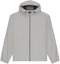 Buy Givenchy FW24 Solid Color Zip-Up Hoodie Jacket in Gray BM011315U8-004