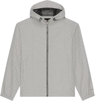 Givenchy FW24 Solid Color Zip-Up Hoodie Jacket in Gray BM011315U8-004 Order Givenchy FW24 Solid Color Zip-Up Hoodie Jacket in Gray BM011315U8-004