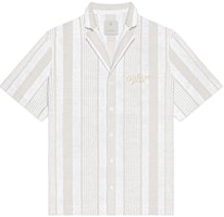 GIVENCHY FW24 Striped Logo Embroidered Relaxed Fit Shirt White - . BM61163162-118 GIVENCHY FW24 Striped Logo Embroidered Relaxed Fit Shirt White - . BM61163162-118