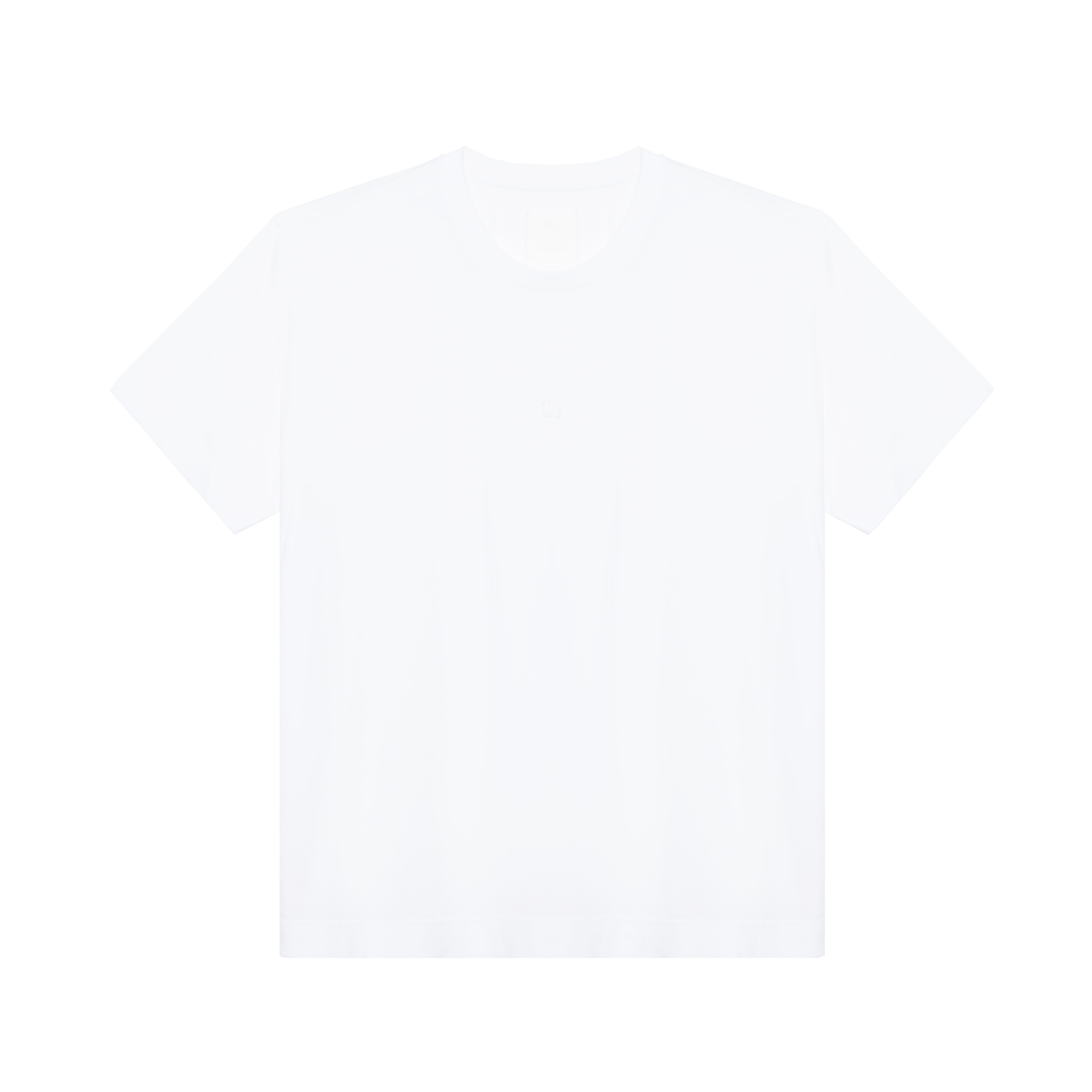 Givenchy FW2 Loose Fit Logo Crewneck T-Shirt White BM714R3Y6B-100