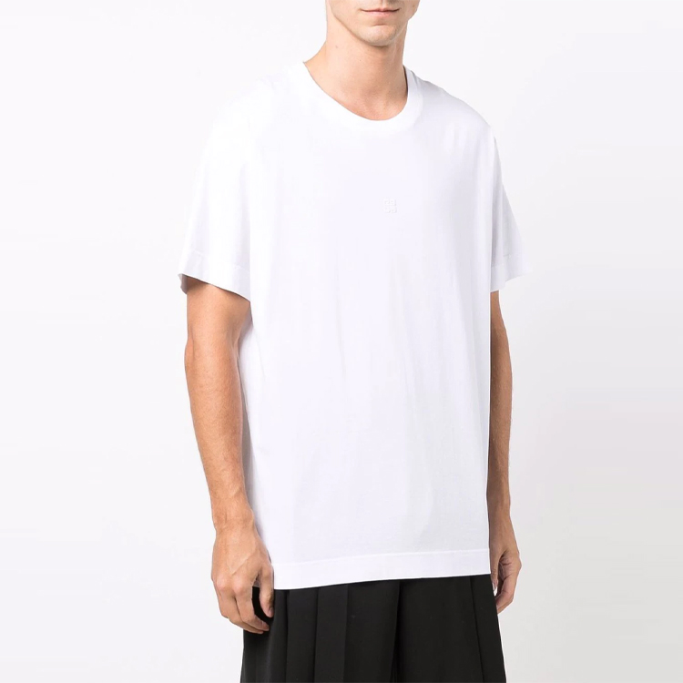 Givenchy FW2 Loose Fit Logo Crewneck T-Shirt White BM714R3Y6B-100 圖 4