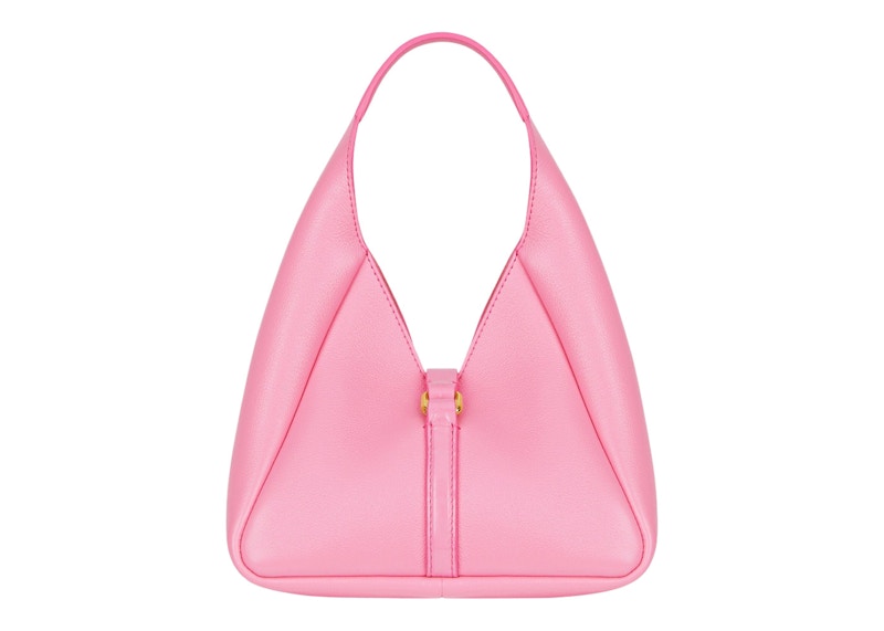 Lookbook Givenchy G-Hobo Beg Bahu Mini Merah Jambu Terang