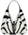 Givenchy G-Hobo Shoulder Bag Mini Zebra Print Black/White