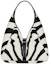 Lookbook Givenchy G-Hobo Shoulder Bag Mini Zebra Print Black/White