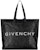 Givenchy G-Shopper Tote Bag Logo Print Black/White