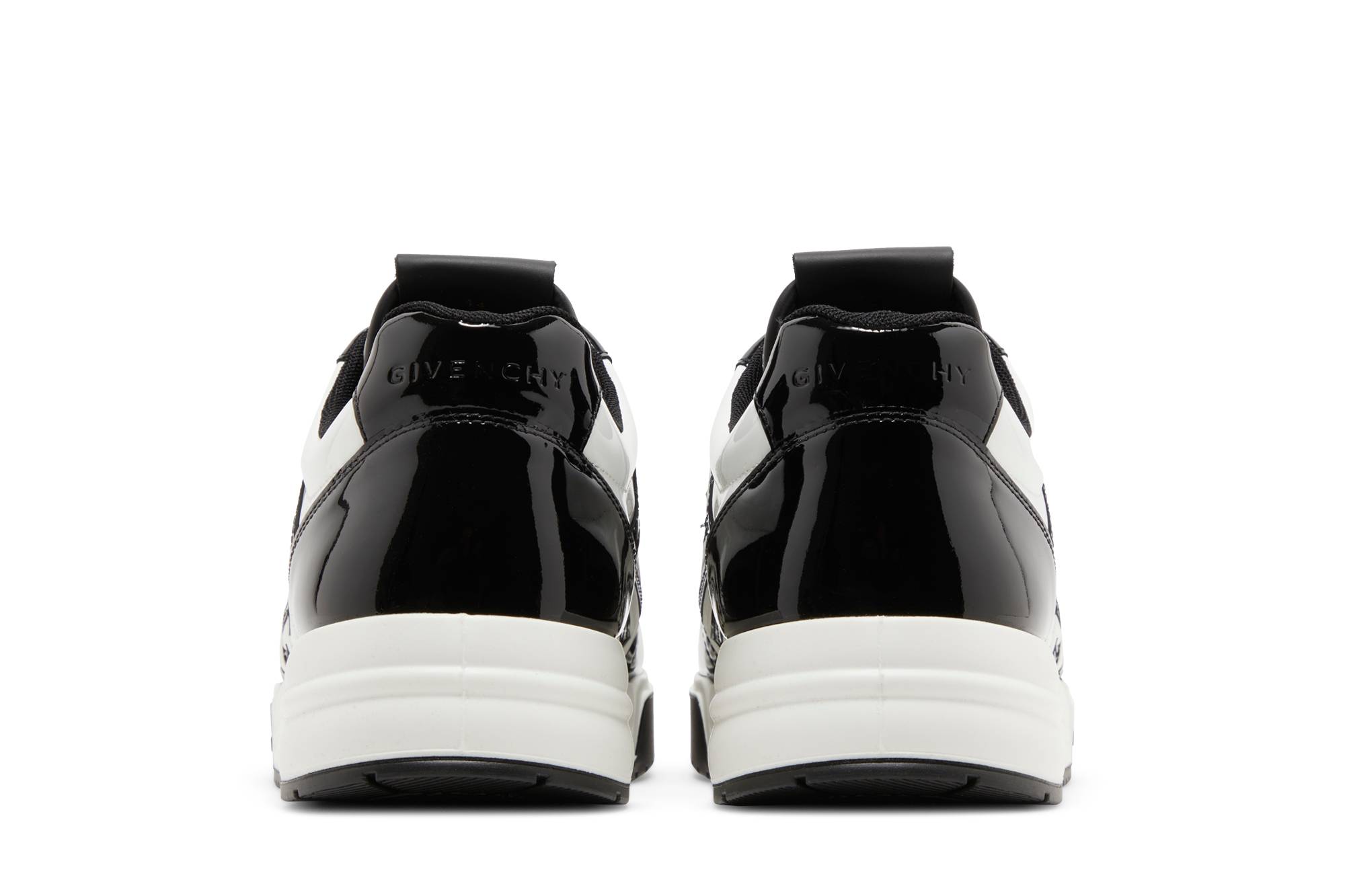 Details for Givenchy G4 Sepatu 'Hitam Putih Patent' BH007WH1HJ-004