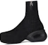Lookbook Givenchy G Clog ''Fluwelen Leren Mode Laars - Zwart'' BHZ01BH17T-001