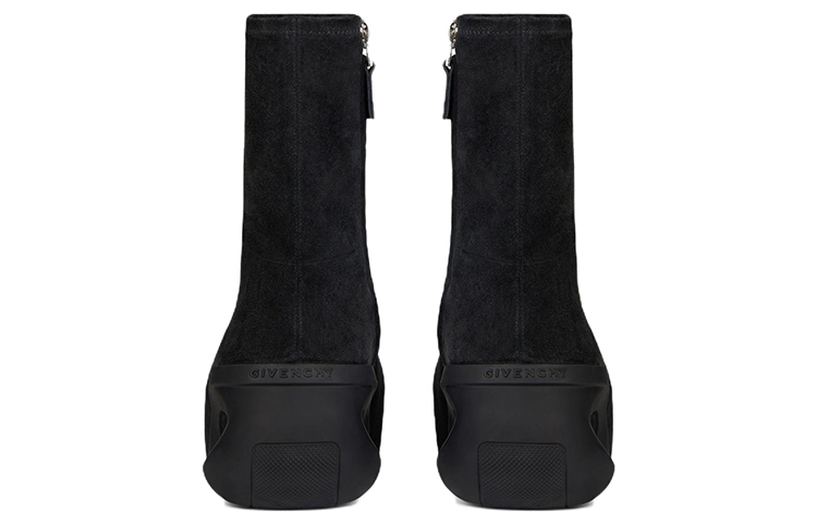 Purchase Givenchy G Clog ''Fluwelen Leren Mode Laars - Zwart'' BHZ01BH17T-001