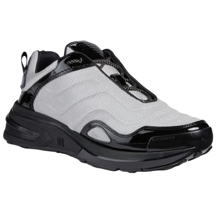 Lookbook 지방시 GIV 1 라이트 스니커즈 '블랙 실버' BH005FH102-008