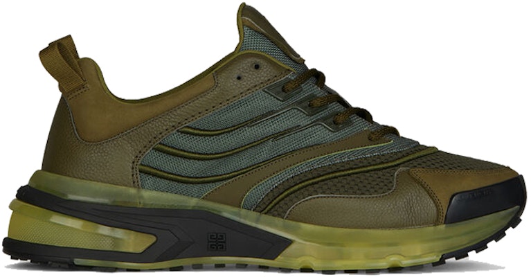 지방시 GIV 1 스니커즈 (올리브그린/투명솔) BH004WH0V7-306 Order 지방시 GIV 1 스니커즈 (올리브그린/투명솔) BH004WH0V7-306