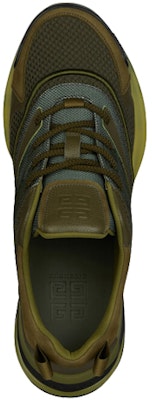 지방시 GIV 1 스니커즈 (올리브그린/투명솔) BH004WH0V7-306 Shop 지방시 GIV 1 스니커즈 (올리브그린/투명솔) BH004WH0V7-306