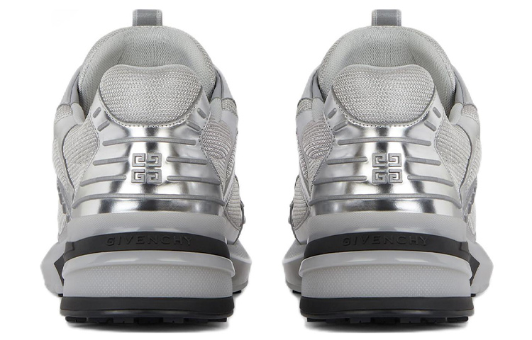 Shop Givenchy GIV 1 TR Low 'Silvery' Sepatu Pria Wanita Sneaker Silver BH005TH16M-040