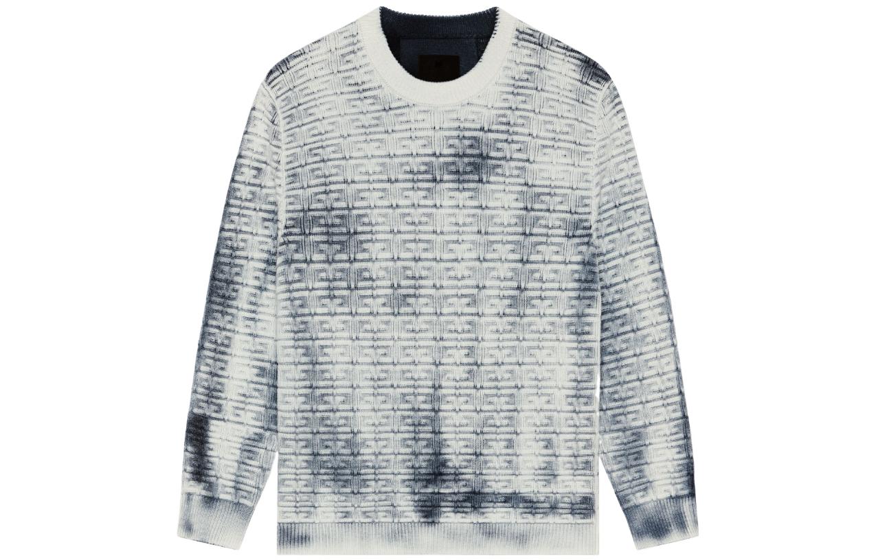 GIVENCHY Gradient Crewneck Pullover Sweater Men’s Multicolor. BM90Q14YGK- 004