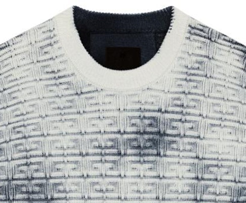 GIVENCHY Gradient Sweater Crewneck Pria Multicolor. BM90Q14YGK- 004 Details for GIVENCHY Gradient Sweater Crewneck Pria Multicolor. BM90Q14YGK- 004