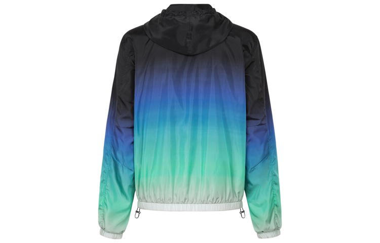 Lookbook ジバンシィ グラデーションジッパー ダブルポケット フード付きジャケット ブラック メンズ BM00EZ133B-997